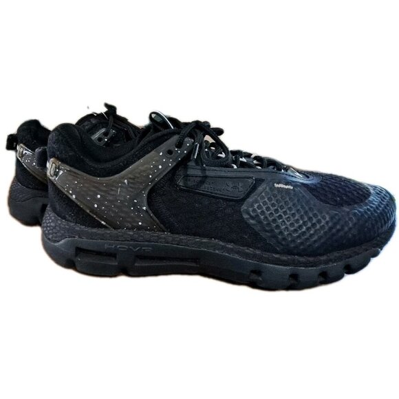 Under Armour Men's 8.5 Low Cut Michelin Sole HOVR Black Athletic Shoes - Picture 8 of 13